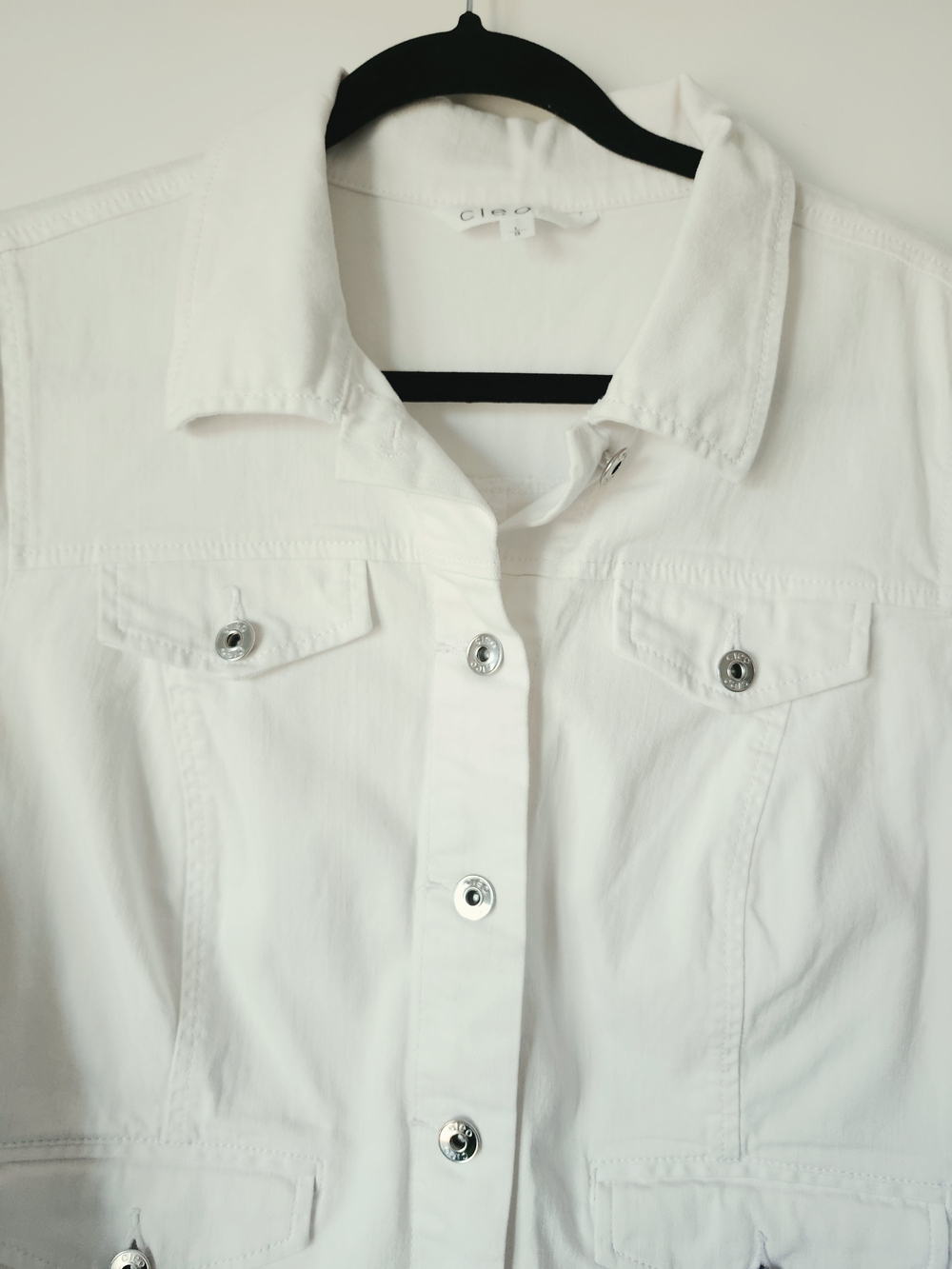 White Denim Jacket - Picture 6 of 10